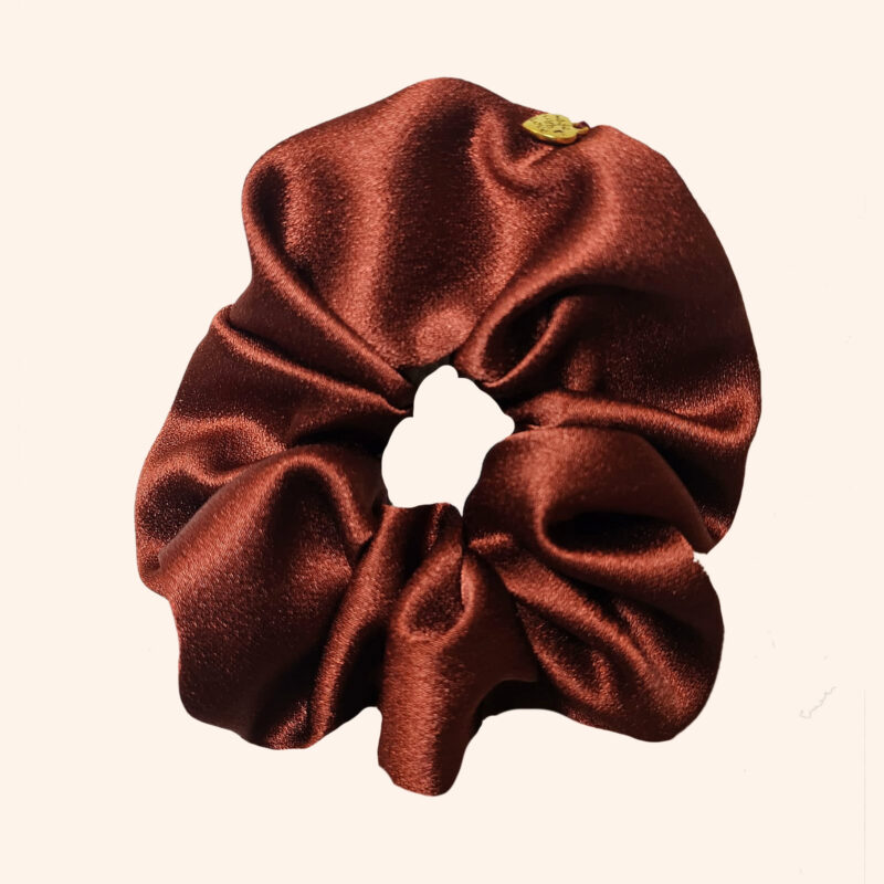 Scrunchie fatto a mano colore Sweet Rosa - Romantici Capricci